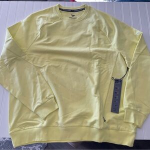Paper Planes Crewneck Sweatshirt - Canary - Size 3XL